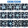 Silent Axial Cooling Fan, 20-200mm, 80mm, 5V, 12V - view 5