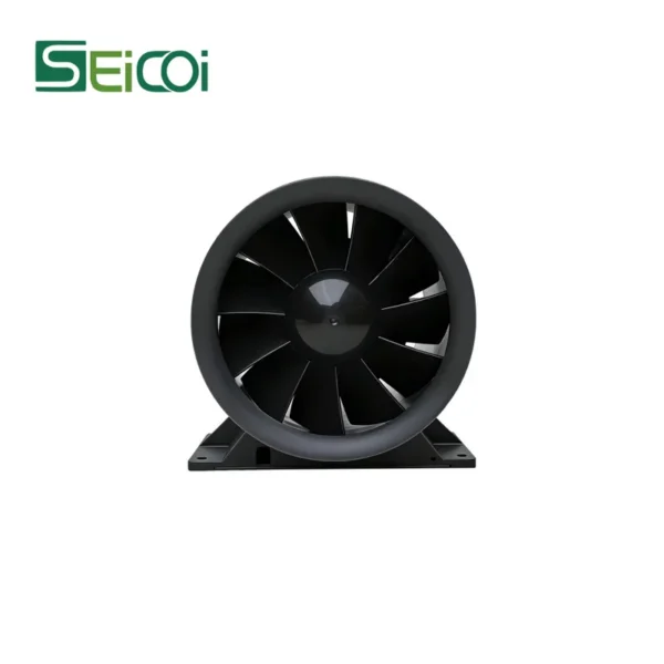 Silent Axial Duct Fan, 4-Inch, 9.5W, 28dB, IP44 - view 3