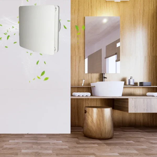Silent Bathroom Exhaust Fan, ABS, 230V, 180 m3 - view 3