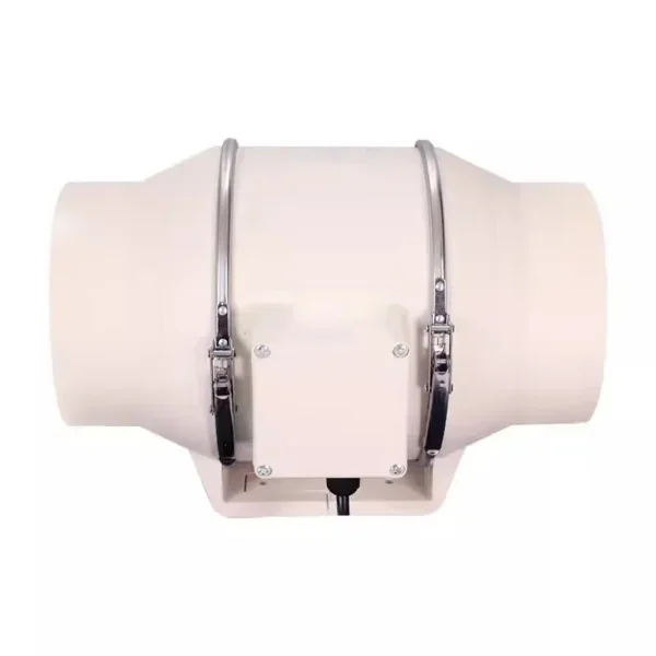 Silent Duct Booster Fan, 220 V, Metal - view 5
