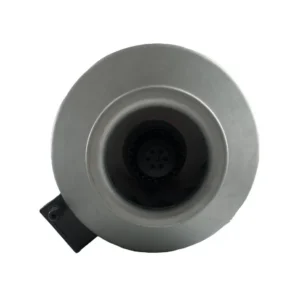Silent Duct Fan, 200, 128W, Stainless Steel