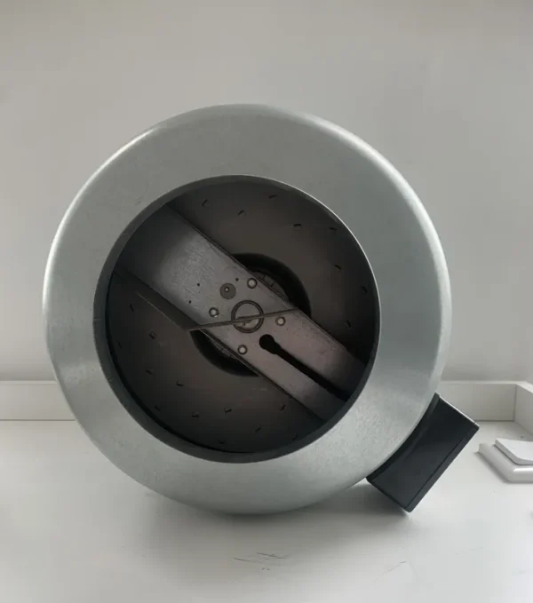 Silent Duct Fan, 200, 128W, Stainless Steel - view 2