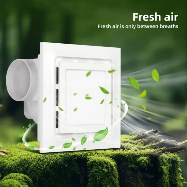 Silent Exhaust Fan, 144, CFM, 6500K, 12W - view 6