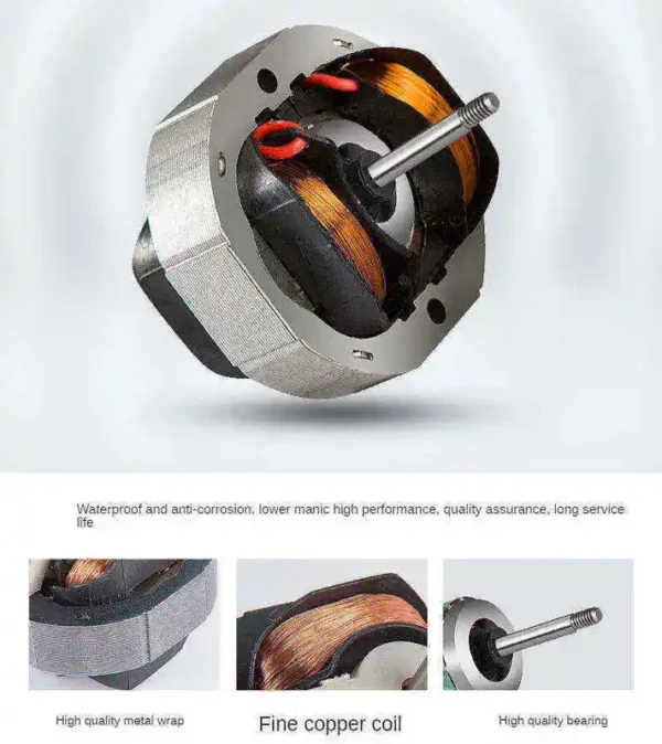 Silent In-line Duct Fan, 40W, Copper - view 5