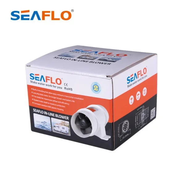 Silent Inline Fan, 4inch, 12 V, ABS - view 5