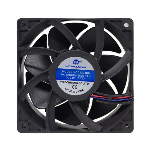 Silent Pwm Cooling Fan, 12038, 120mm, 12V, 24V - view 2