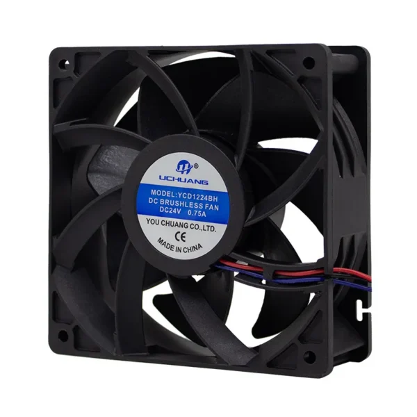 Silent Pwm Cooling Fan, 12038, 120mm, 12V, 24V - view 3