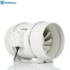 Silent Ventilation Duct Fan, 220-240V, Plastic