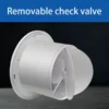 Silent Ventilation Fan, 6-inch, ABS, Copper - view 4