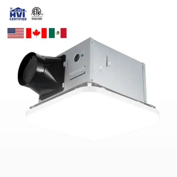 Silent Ventilation Fan, AC Motor, Galvanized steel
