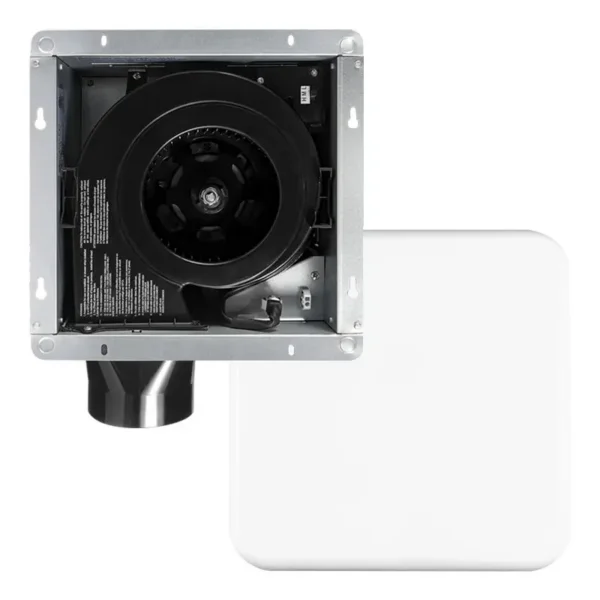 Silent Ventilation Fan, AC Motor, Galvanized steel - view 2