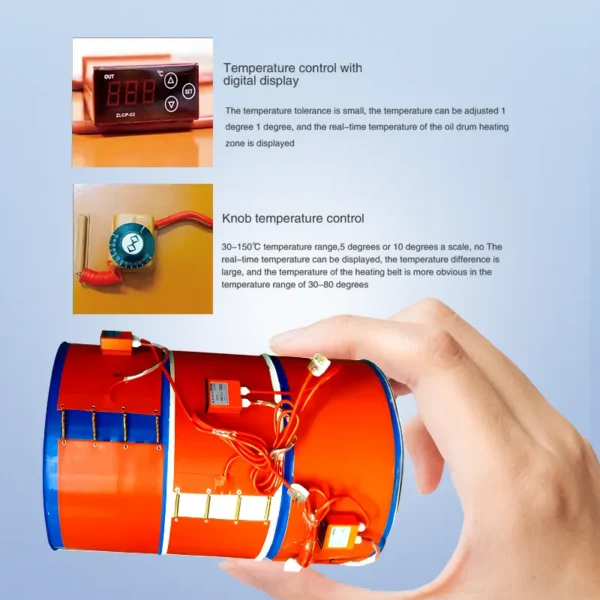 Silicone Barrel Heater, 200L, AC 110 V, great - view 6
