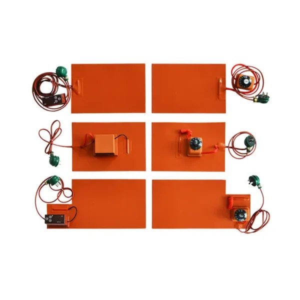 Silicone Rubber Heating Plate, 12v, 24v, 220v - view 4