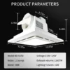 Single-color Led Vent Fan, 200-300mm, 8-12 - view 2