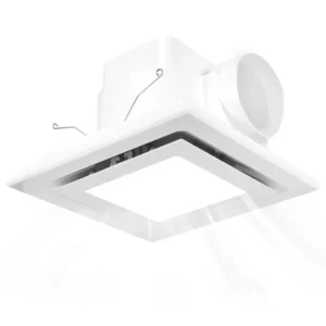 Single Led Exhaust Fan, Ceiling, 110 CFM, DC Motor