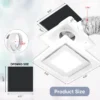 Single Led Exhaust Fan, Ceiling, 110 CFM, DC Motor - view 4