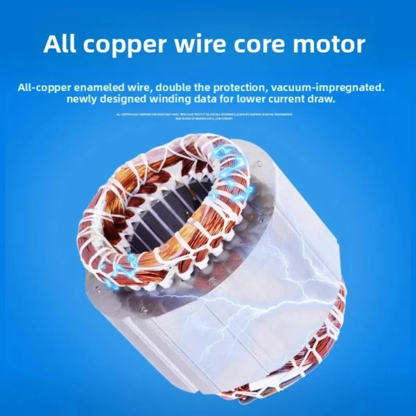 Single-phase Capacitor-run Asynchronous Motor, Aluminum, 380V - view 3