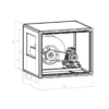 Single Speed Centrifugal Fan, MAB, MECT, Aluminum, Stainless - view 2
