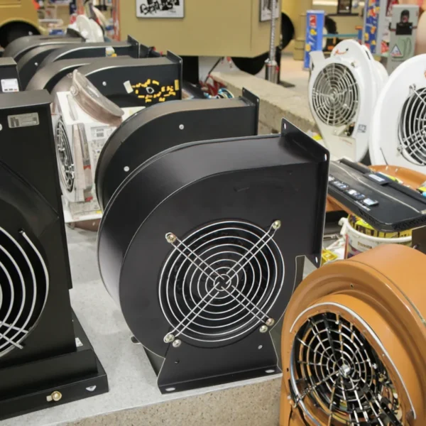 Sirocco Squirrel Cage Blower Fan, 4 inch Duct, 220V Cast Iron - view 6