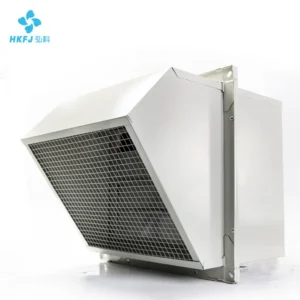 Slanted Industrial Exhaust Fan, Steel, Axial, Wall, 380V