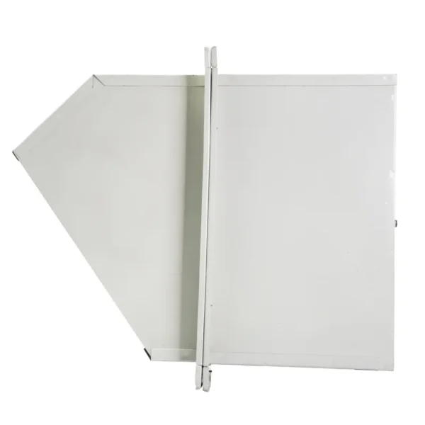 Slanted Industrial Exhaust Fan, Steel, Axial, Wall, 380V - view 5