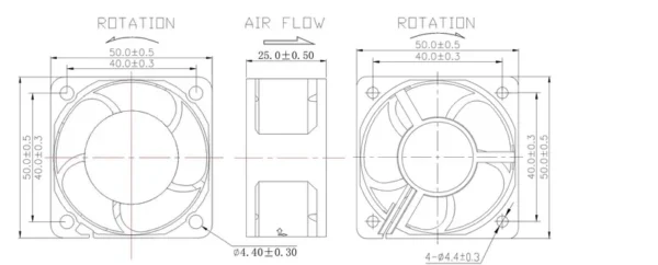 Sleeve Bearing, 5V, 5025, Axial, POS - view 6