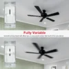 Slide Fully Variable Fan, 120V, 5A - view 4