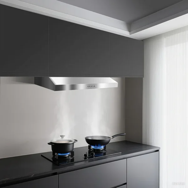 Slim Kitchen Extractor, 750mm, Stainless - view 4