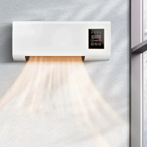 Small Air Conditioner, Wall, Electric, Plastic - view 2
