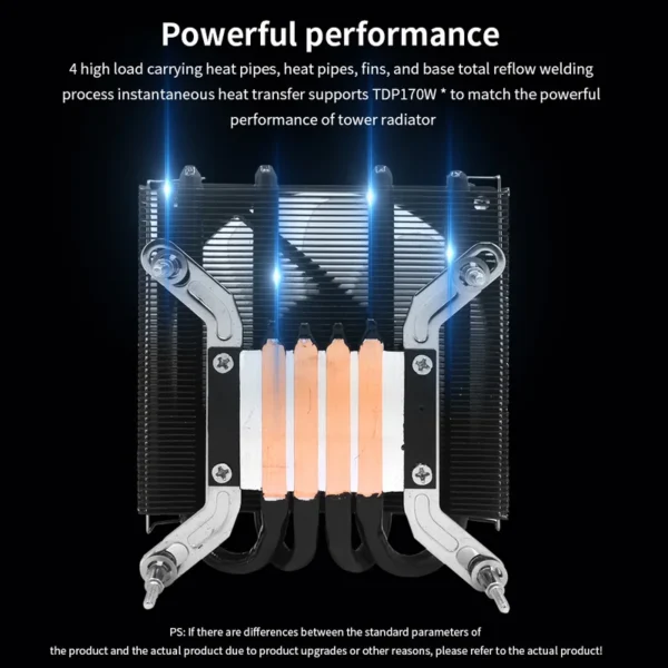 Small Chassis Cpu Cooler, TISHRIC, ITX - view 4