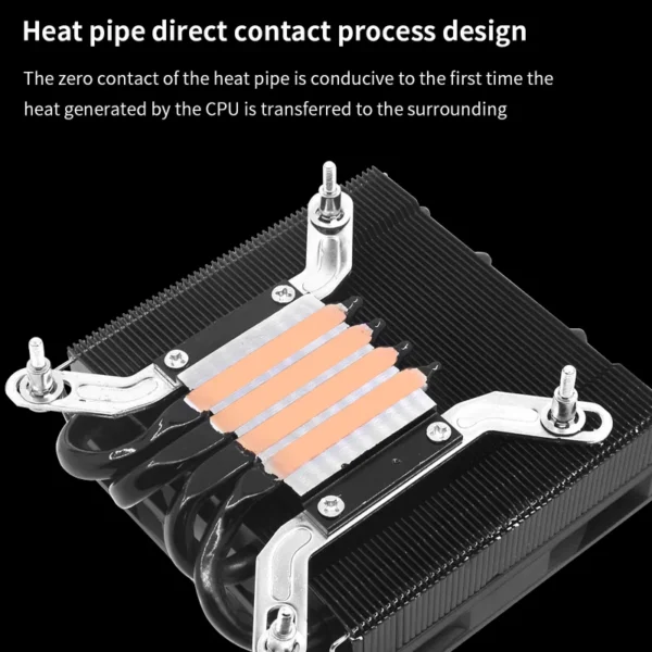 Small Chassis Cpu Cooler, TISHRIC, ITX - view 5