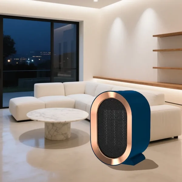 Small Electric Heater, Portable, 1200W, PTC - view 3