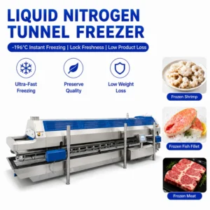 Small Iqf Tunnel Freezer, Stainless, Steel