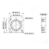 Small Micro Blower, 2cm, 20x20x6mm, 5V/12V, Centrifugal - view 6