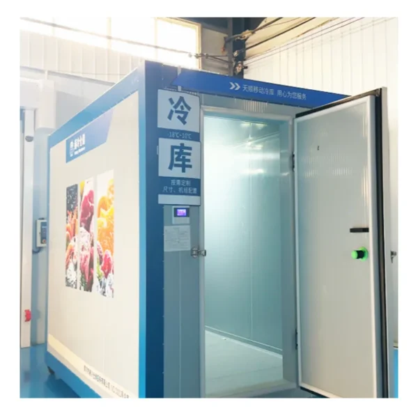 Small Mobile Walk-in Freezer, 110~480 V, 4000