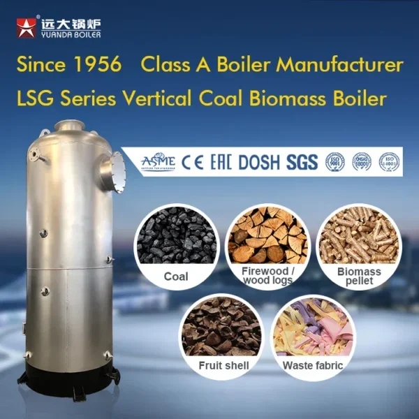 Small Steam Boiler, 100kg, 200kg, 300kg, 500kg - view 2