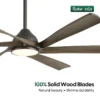 Smart Ceiling Fan, LED, 8282 CFM, 40W(0.05hp) - view 6