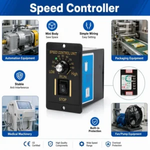 Smart Equipment Speed Controller, AC 220 V, US51