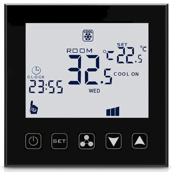 Smart Heat Thermostat Fan, HVAC, AC200-240V, HY603AC - view 4