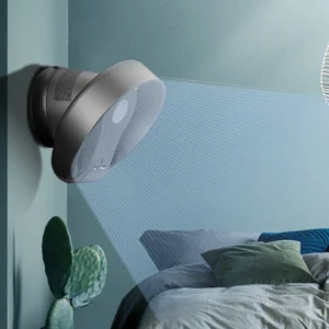 Smart Leafless Fan, Wall, Electric, Plastic