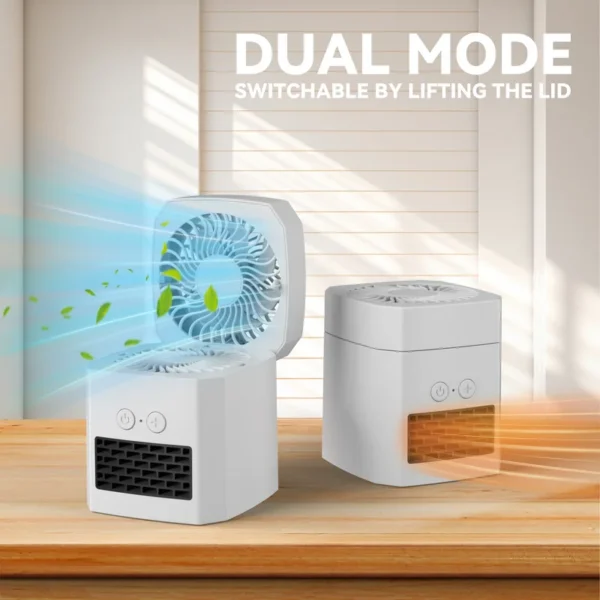 Smart Mini Fan, Portable, Electric, Plastic - view 5
