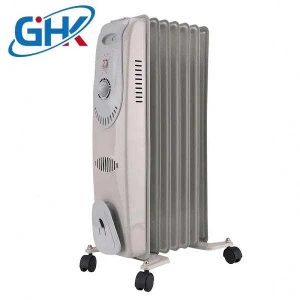 Smart Oil Filled Heater, 220-240V, Electric - view 2