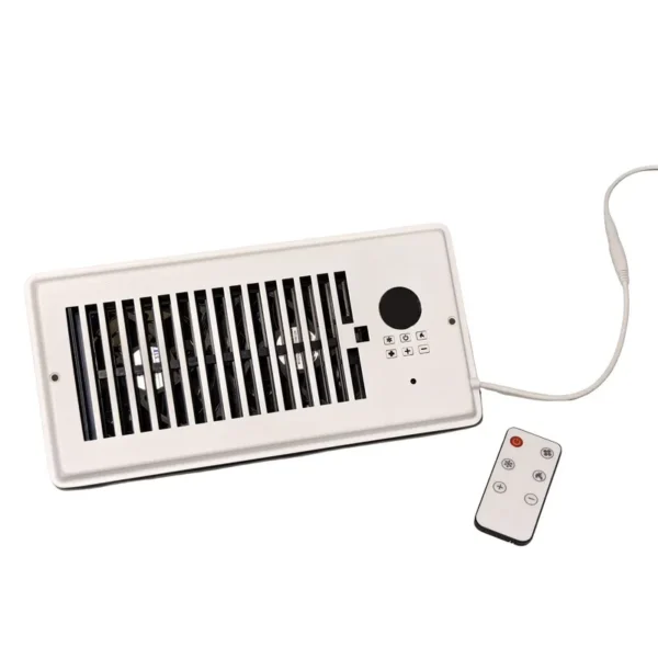 Smart Register Booster Fan, 4'', 10'', Wall