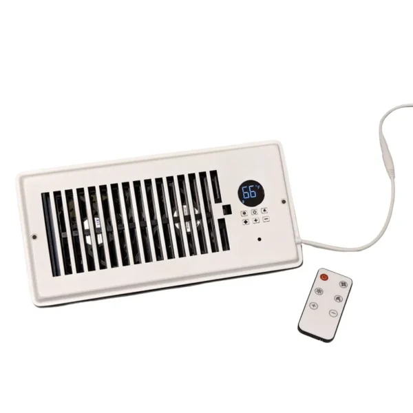 Smart Register Booster Fan, 4'', 10'', Wall - view 5