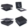Smart Solar Attic Fan, 40W, Roof, 3-Speed