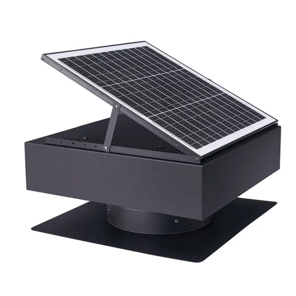 Smart Solar Attic Fan, 40W, Roof, 3-Speed - view 4