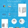 Smart Swamp Cooler, Solar, Electric, Plastic - view 6