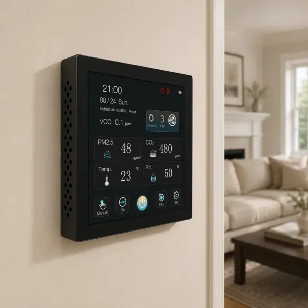 Smart Ventilation Controller, 4", TFT, CO2, PM2.5 - view 5