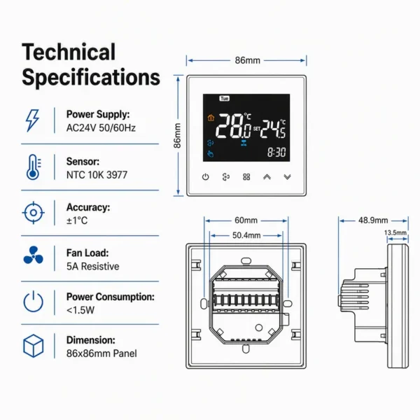 Smart Wifi Compressor, HVAC, APP - view 3