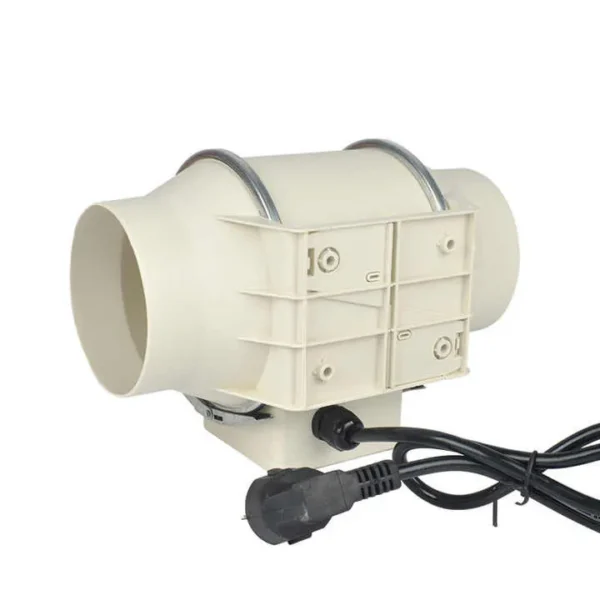 Smoke Exhaust Inline Fan, Plastic, 220V, Electric - view 3
